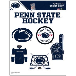 sticker sheet Penn State Hockey assorted stickers